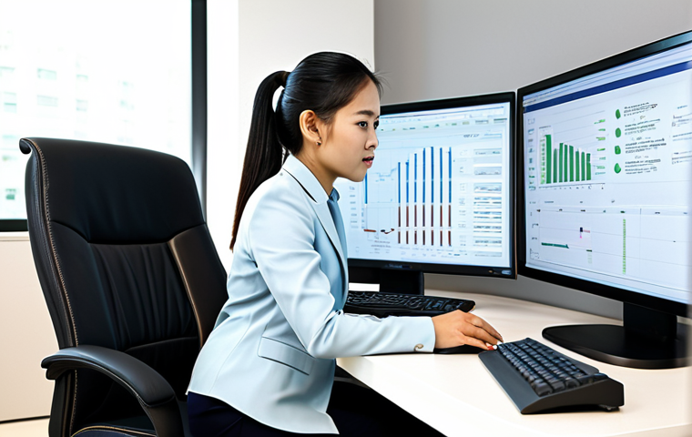 스포츠마케팅 분야의 최신 직업 트렌드 - Sports Data Analyst**

"A Thai woman in a professional, modest business attire is analyzing sports d...