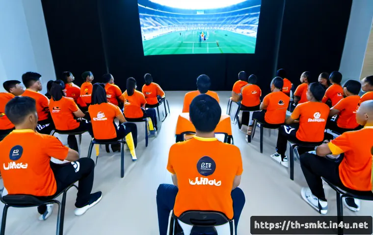 Home 17 스포츠마케팅 관련 세미나 리뷰 및 요약 - Photorealistic sports marketing seminar in a modern Bangkok conference venue, diverse Thai business ...